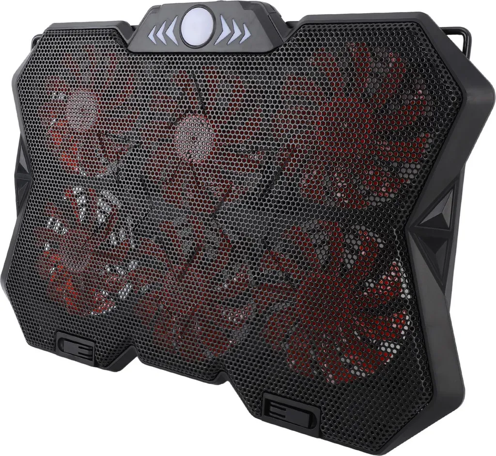 Support Ventilé pour PC Portable - Refroidisseur Ergonomique 6 Niveaux