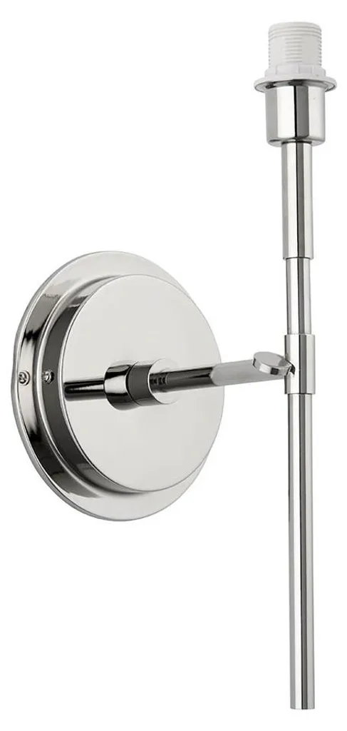 Luminaire intérieur RENNES applique murale moderne nickel mat et métal