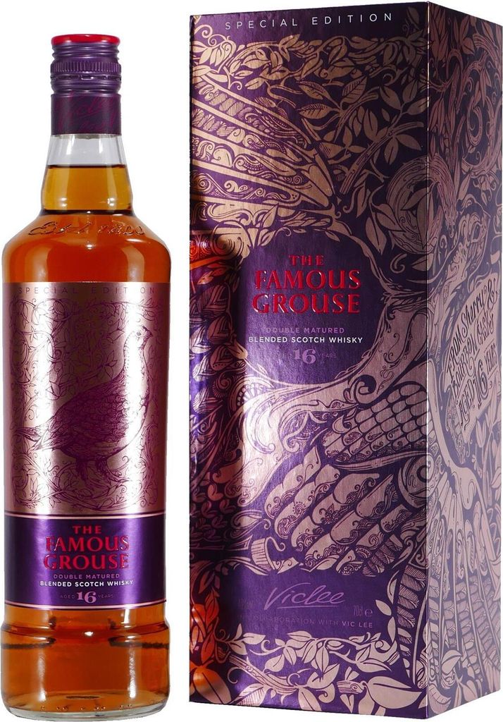 Famous Grouse Blended Scotch Whisky 16 J Vic Lee Special Edition