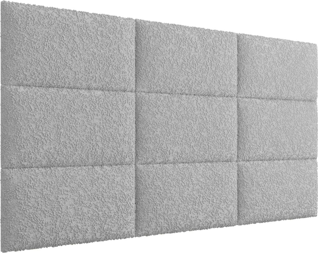 Wandpaneel Pag 60x30, Polsterwand für Schlafzimmer, Garderobe, Kinderzimmer (Farbe: Abriamo 6)