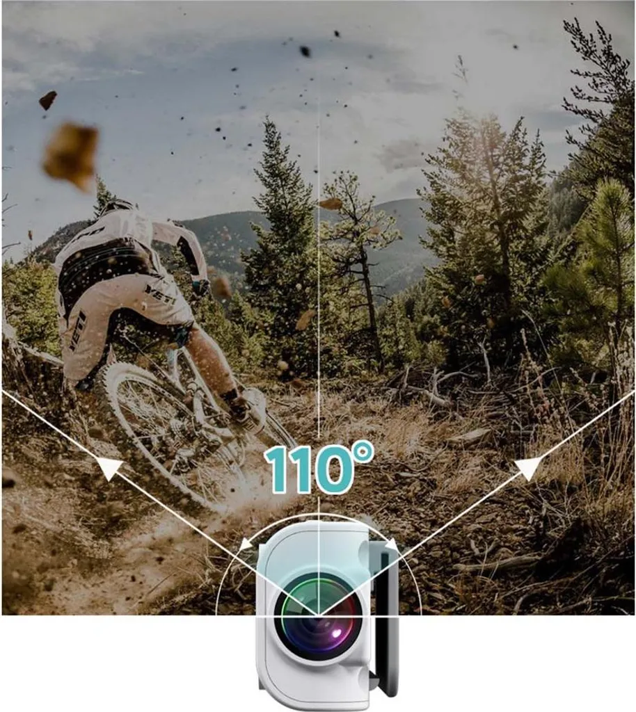 Caméra Lunettes Haute Résolution 2.7K HD avec Écran IPS et Kit Complet - 5