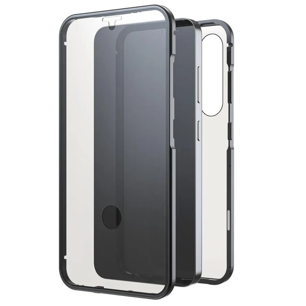 Protection Écran et Dos Samsung S24 - Coque 360 Noir Verre Haute Résistance