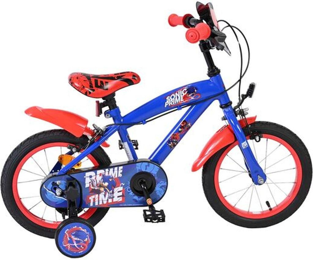 VOLARE Kinderfahrrad Sonic Prime 14 Zoll, ohne Rücktrittbremse