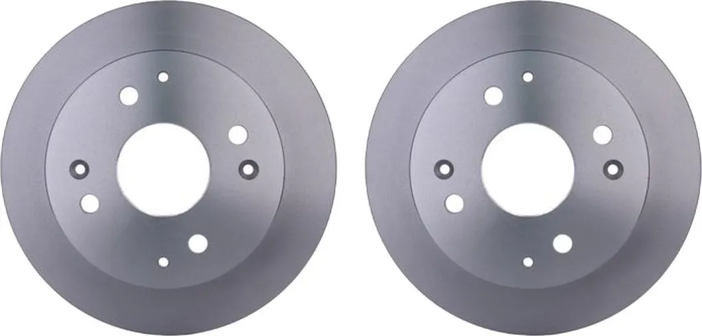 Jeu de disques de frein arrière HELLA pour une stabilité de route