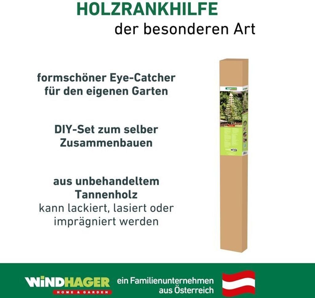 Rankspalier aus Holz, Blatt, 70x119cm Produktbild 6