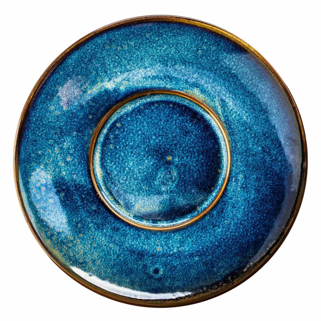 VERLO Kaffeeuntertasse – Durchmesser 15 cm, DEEP BLUE