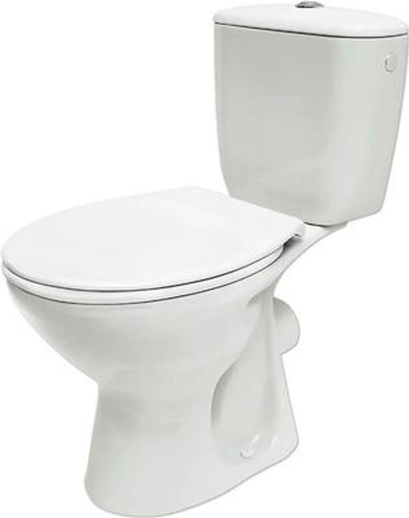 form&style WC-Kombination Set NEGOS Tiefspüler mit Spülrand Produktbild 