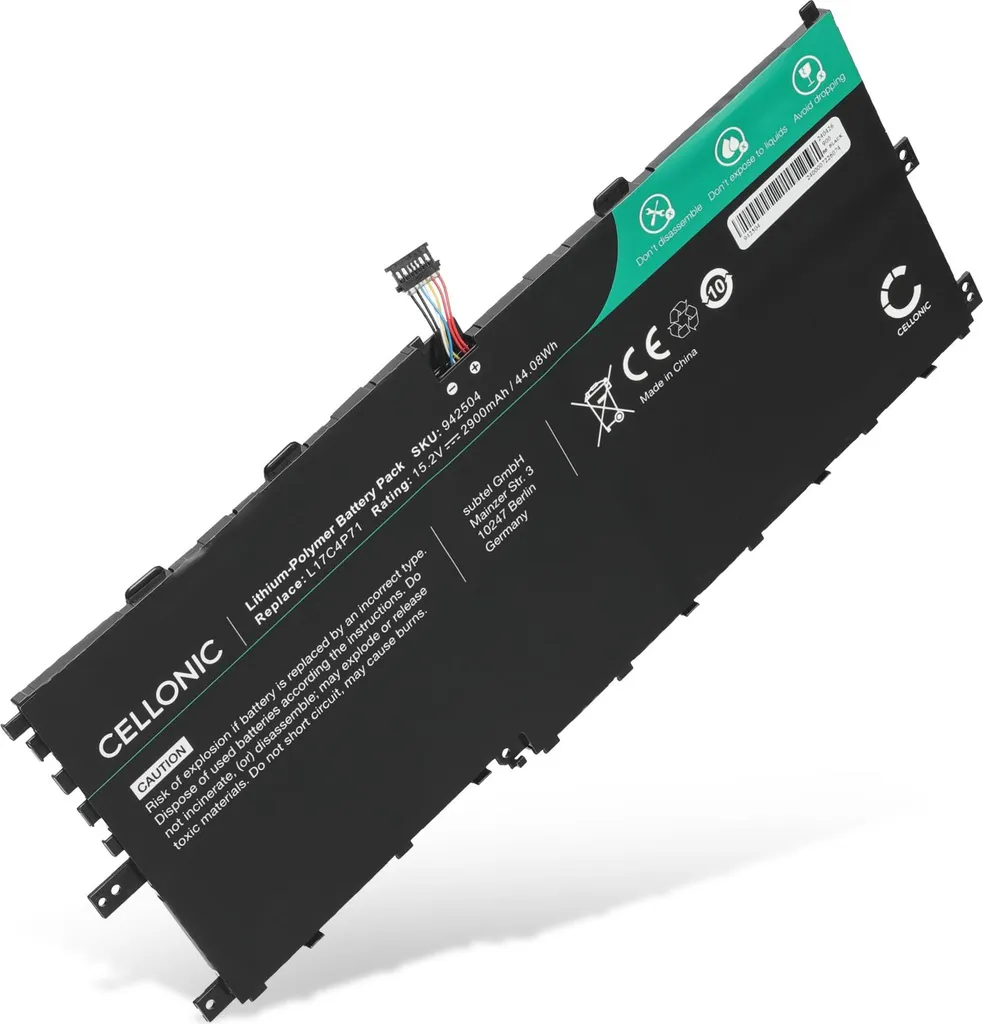 Batteria 01AV475 compatibile Lenovo ThinkPad X1 Yoga Gen 3 - CELLONIC