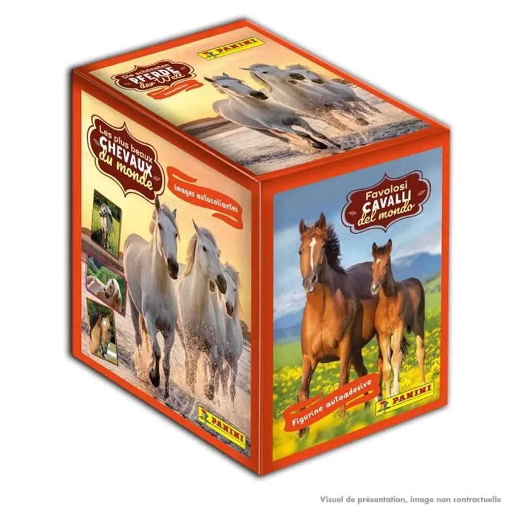 Cavalli 2023 - Scatola con 36 bustine Panini