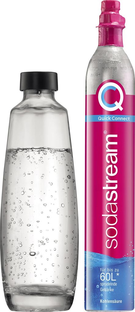Bombola di CO2 SodaStream a connessione rapida e bottiglia Immagine del prodotto 