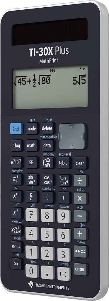 Ti Mathprint Icon Texas Instruments TI-30X Plus MathPrint - Vedecká