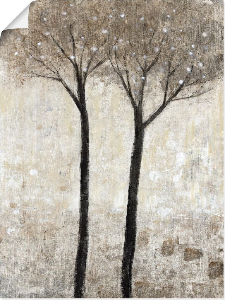 ARTland Poster Blühender Baum II Größe: 60x80 cm