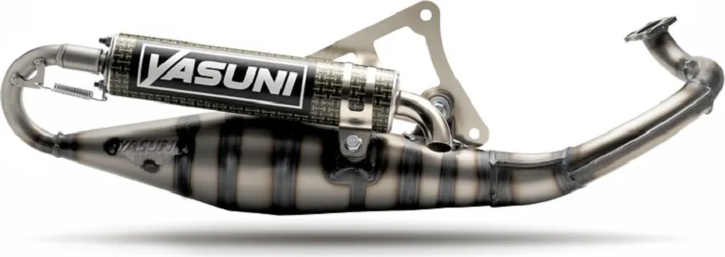 Système TECNIGAS 4Scoot Evo Noir en Inox - Échappement Complet Premium