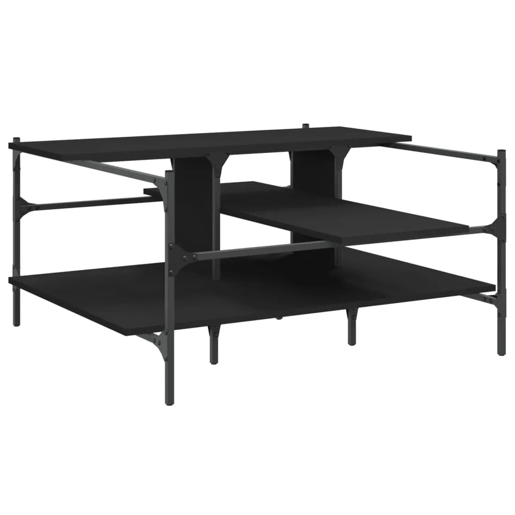 Offerta Tavolino Nero 100x100 Quadrato Legno - Miglior Prezzo