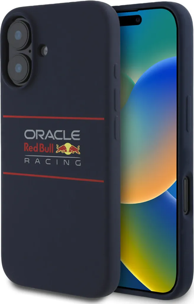Custodia Red Bull iPhone 16 MagSafe Navy - Protezione Rigida Ufficiale