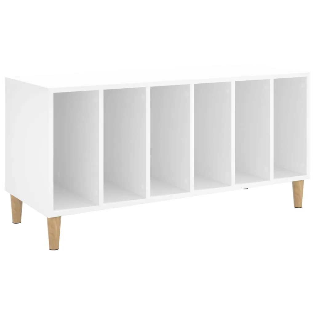 Armadio a pannelli bianco 100x38x48 cm materiale a base di legno