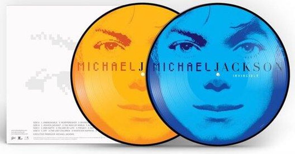 Michael Jackson: Invincible (2LP,  picture disk,  2018) Immagine del prodotto 