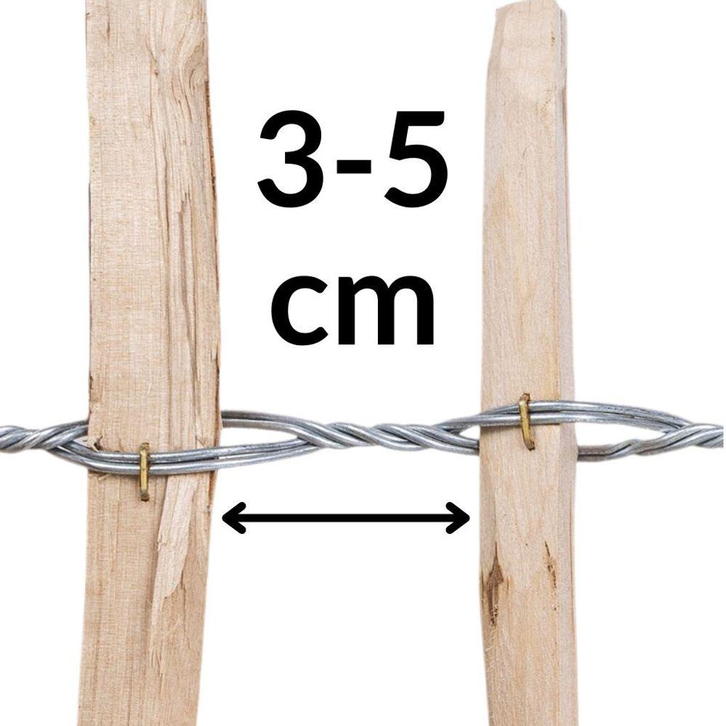 Creative Home Płot Leszczynowy Sztachetowy | 35 cm Zdjęcie produktu 