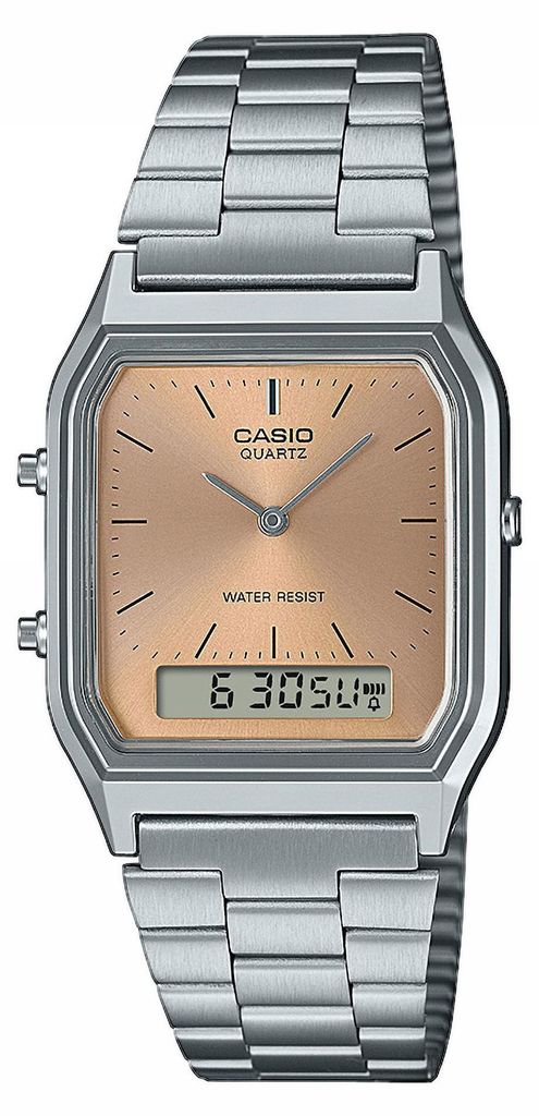 Casio Armbanduhr Vintage AQ-230A-4AMQYES analog-digital Produktbild 