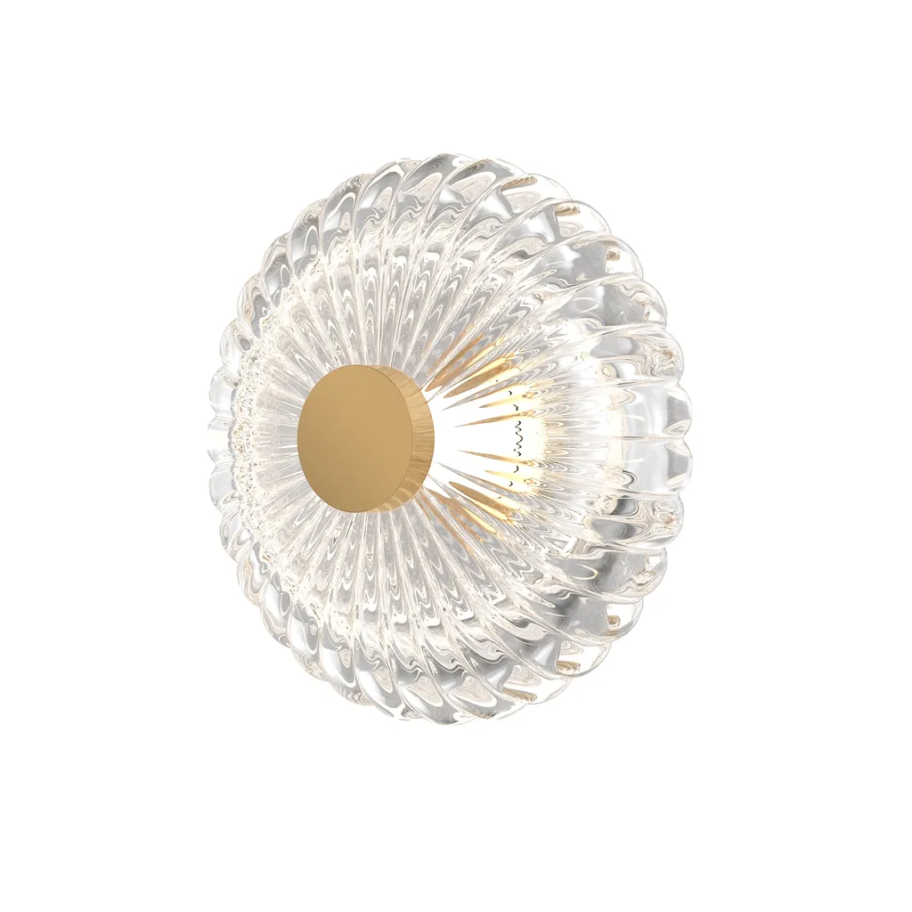 Applique LED Maytoni Amulet Oro Vetro MOD555WL-L3G3K | Design Moderno
