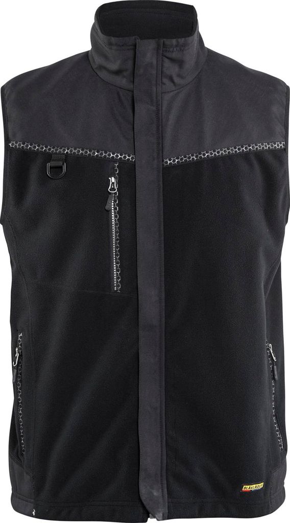 Blakläder Winddichte Fleeceweste 3855 2524 in schwarz, Größe:XS