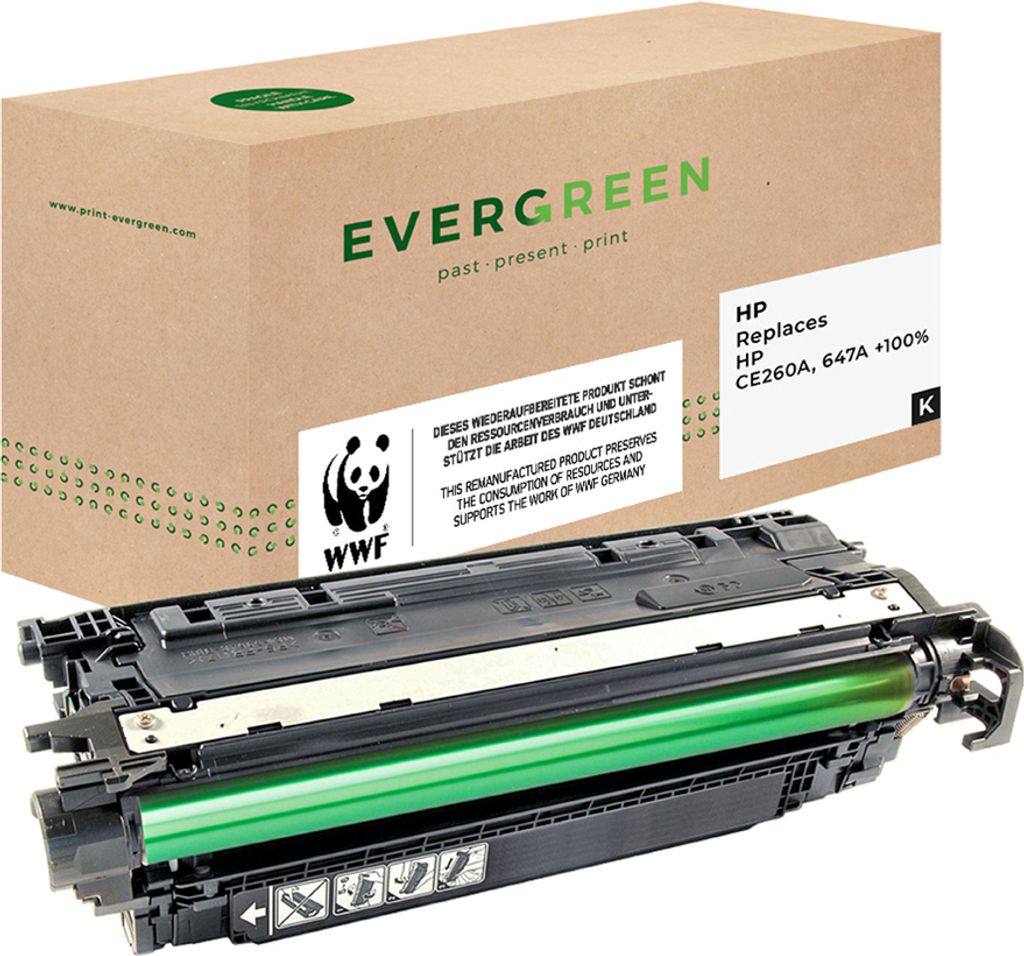 EVERGREEN Toner EGTHPCF410XE ersetzt hp CF410X/410X schwarz