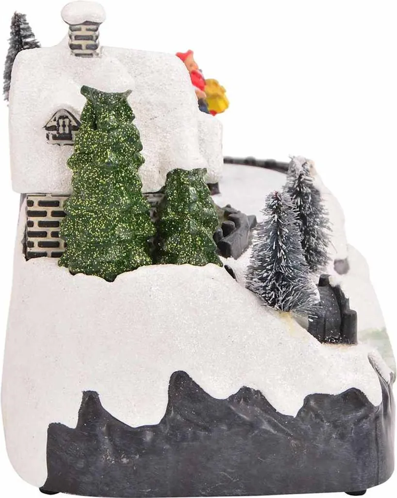 Petite Table de Noël Multicolore Résistante en Plastique de 16 cm - 3
