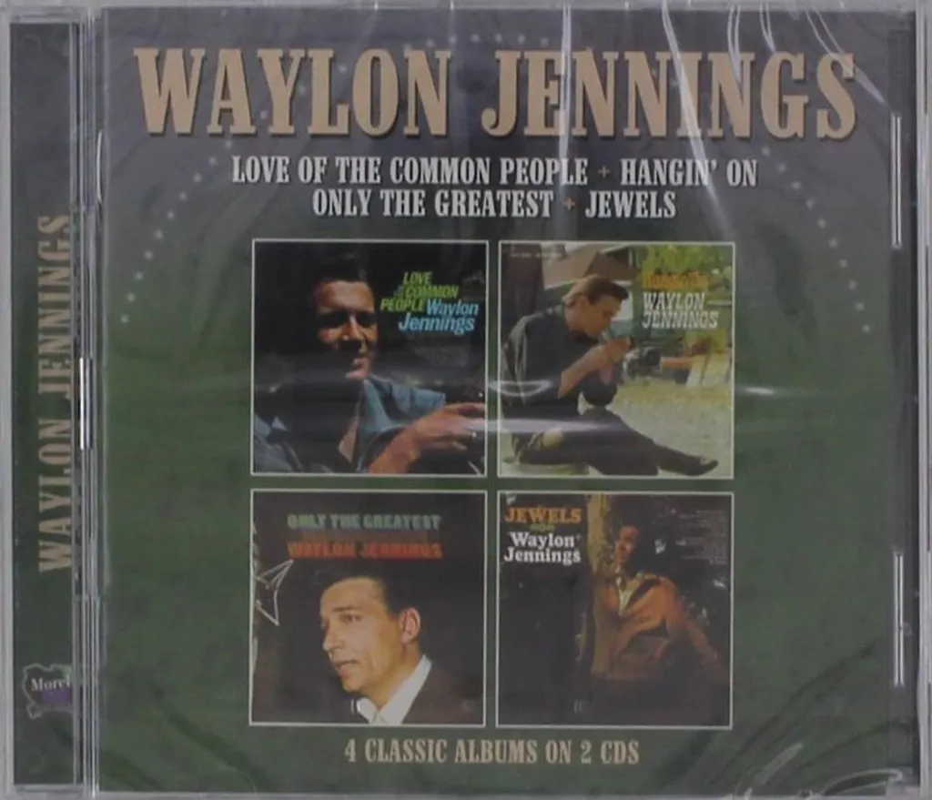 Musique Country : Waylon Jennings Coffret 4 Albums pour vos Road-Trips