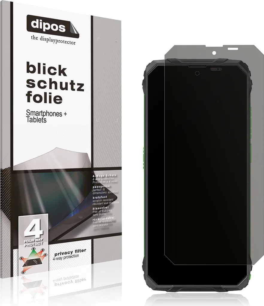 Pellicola Blackview Fort 1 Antigraffio e Privacy 4 Modi - Ultra Resistente