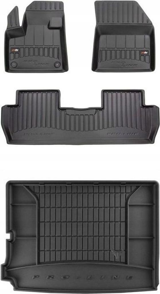 SET 3D Gummimatten Peugeot 5008 2 ab 2017-