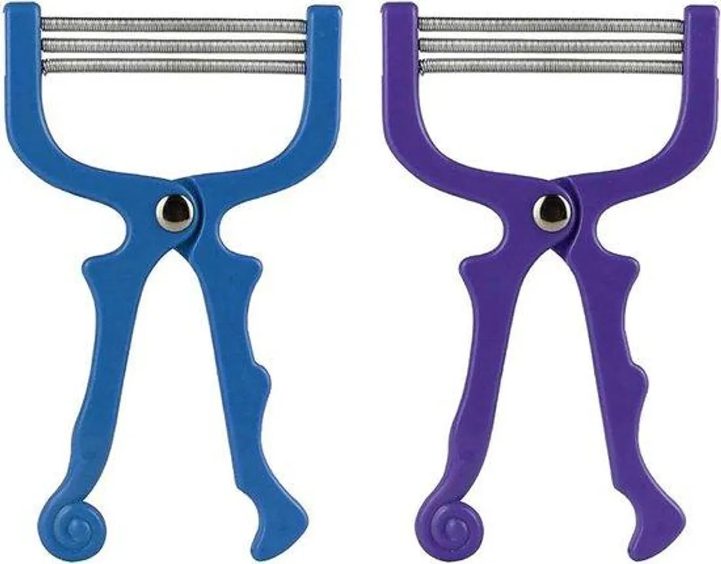 Set épilation visage design bicolore outils de précision amovibles