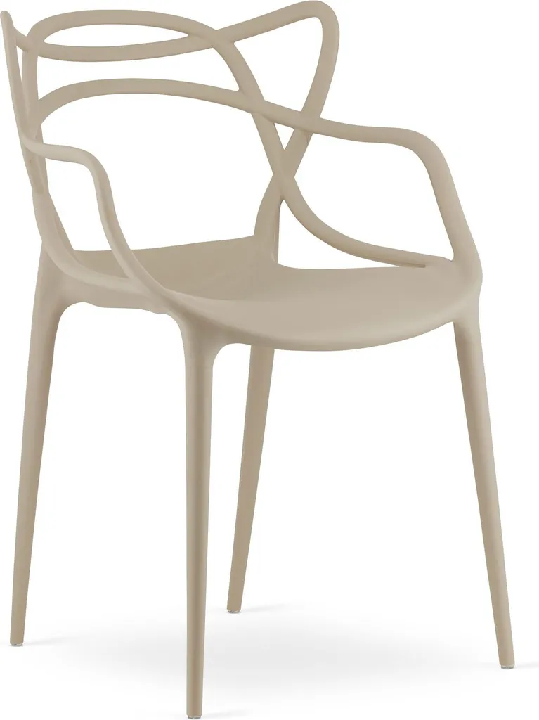 Chaise de Bureau et Salon Beige Kato - Mobilier Polyvalent et Design