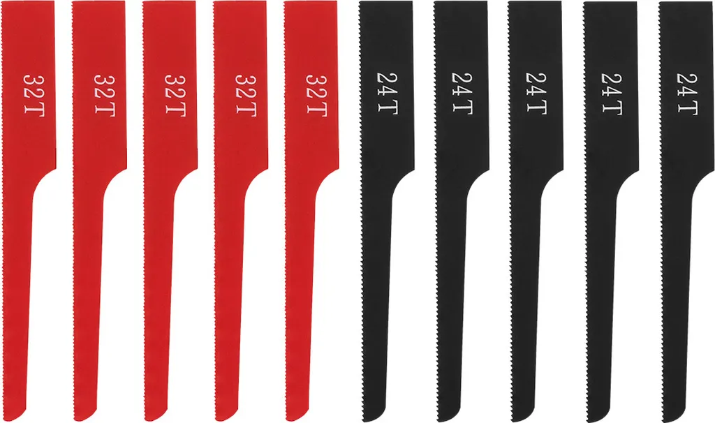 NEO TOOLS Lame Air Body 24T 32T - Set 10 Pezzi Ricambio Professionali