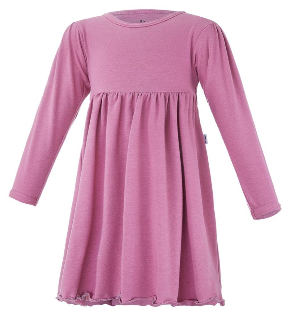 Kleid dünn langer Ärmel Outlast - Dunkelaltrosa