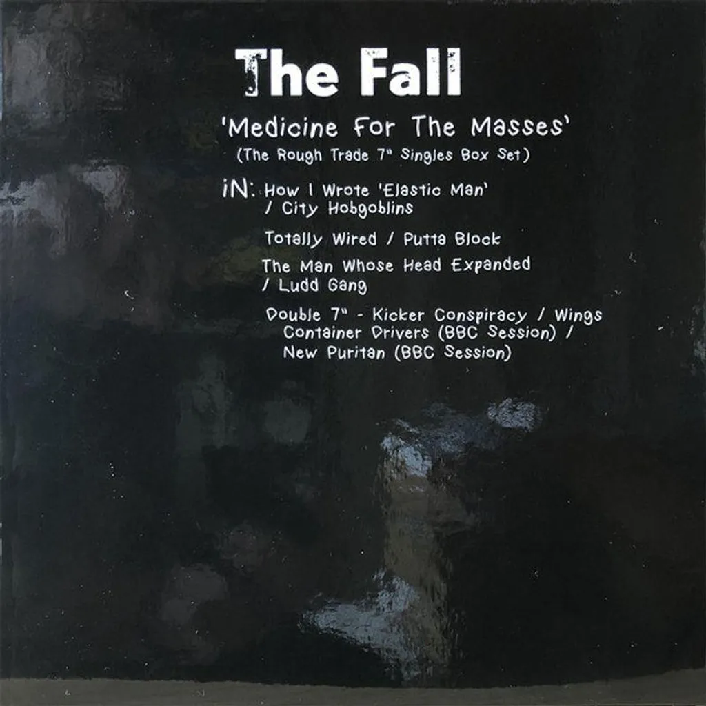 The Fall Medicine For The Masses Rough Trade 7" Singles Box Set Vinyl