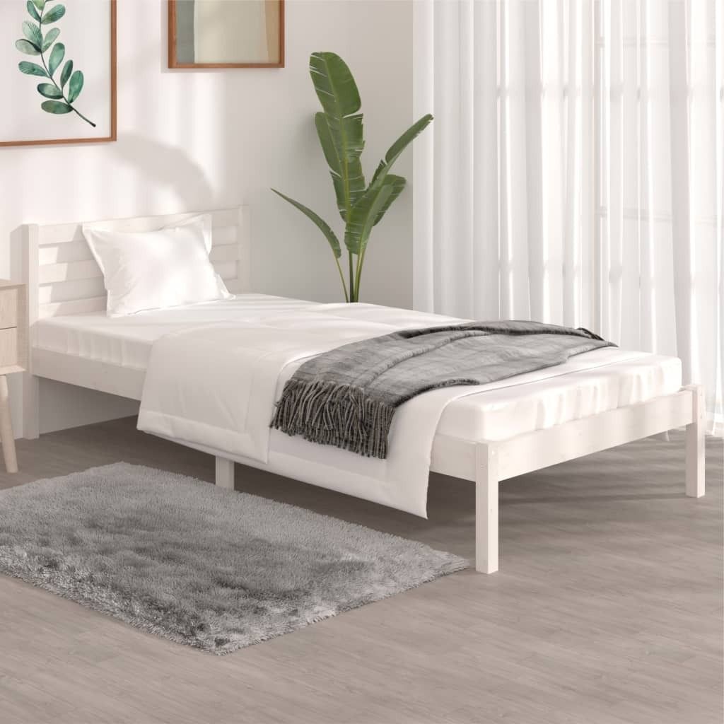 vidaXL Postel z masivu borovice 90x190 cm | Kaufland.cz