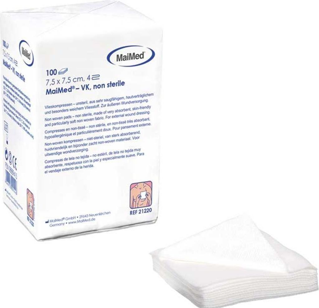 MaiMed VK, čtyřnásobné obklady z netkané textilie, Obrázek produktu 
