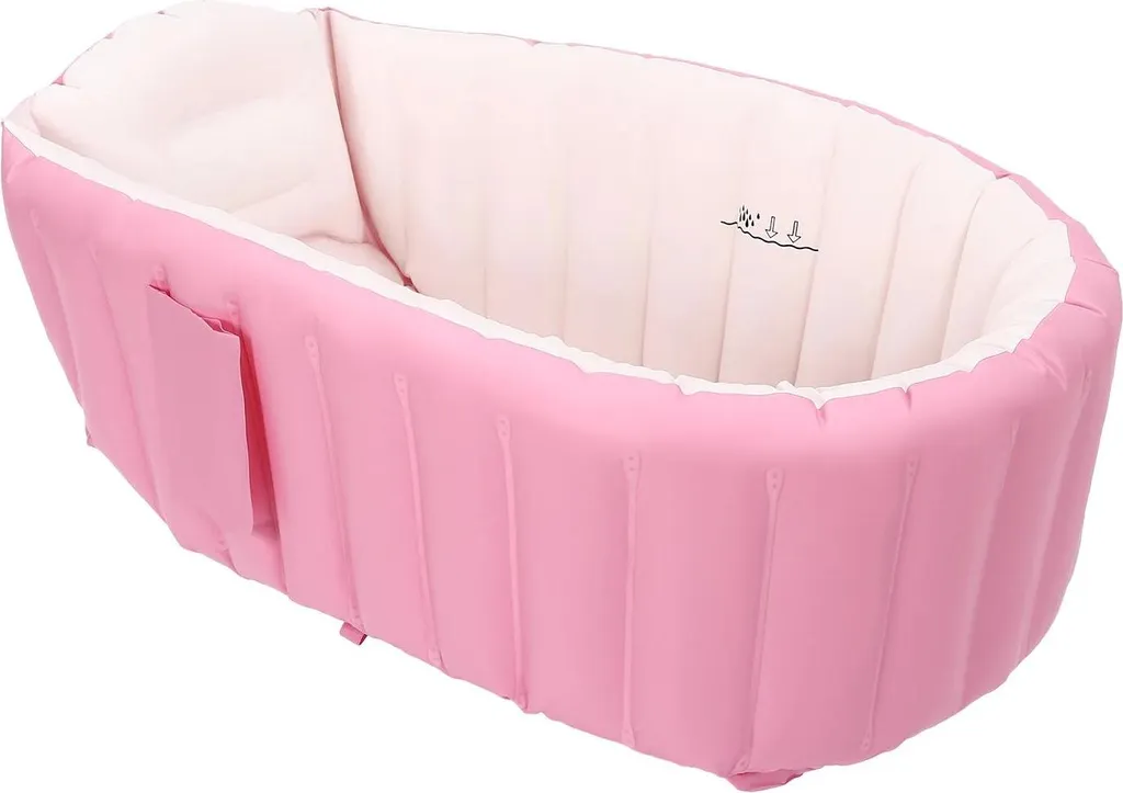 Petite baignoire bébé gonflable : gagnez de la place dans votre douche