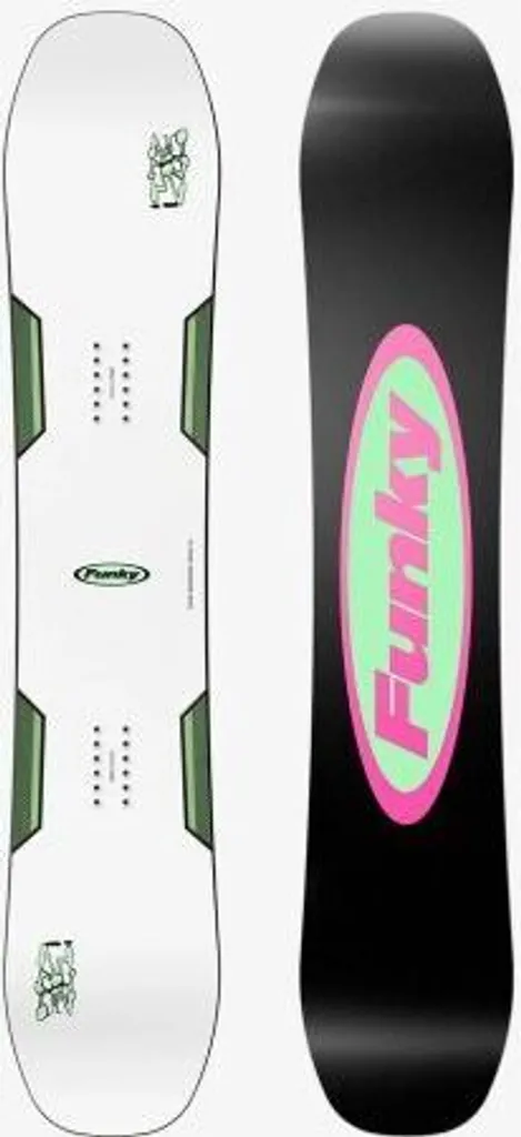 Snowboard Funky Radical Blanc 151 cm - Planche de Freestyle Polyvalente