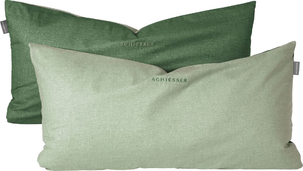 Schiesser Kissenhüllenset Doubleface | 2-teilig | Produktbild 