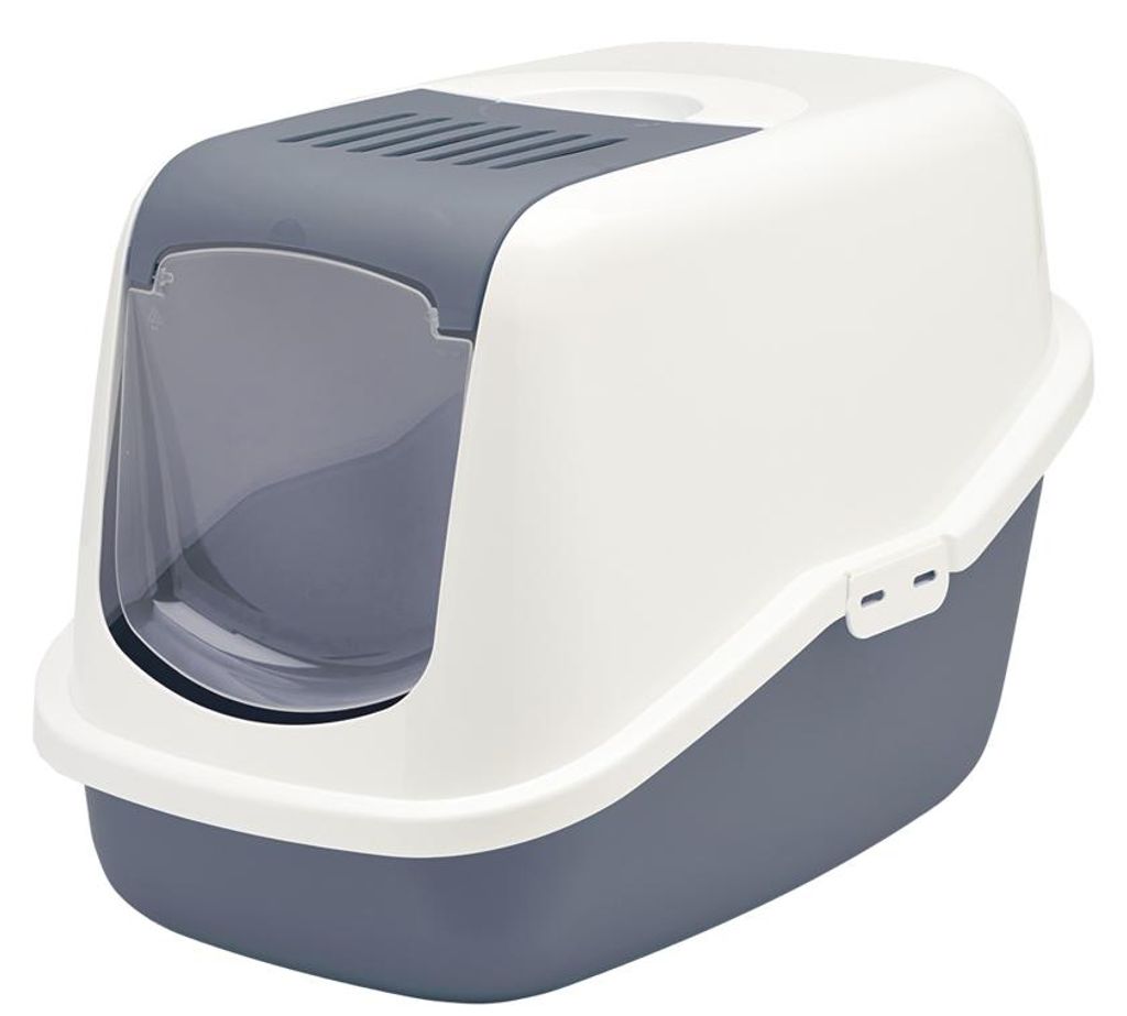 Savic Katzentoilette Nestor - weiß/blau Obrázek produktu 