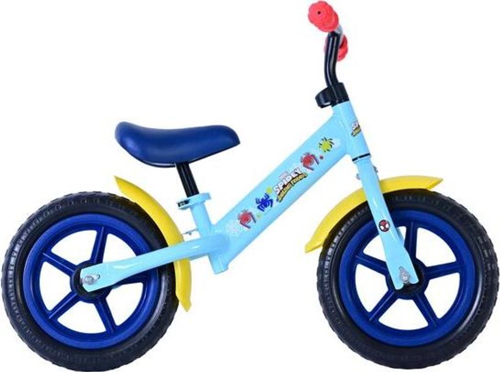 Spidey und ein Paar Maut mit Freunden Spidey Laufrad aus Metall