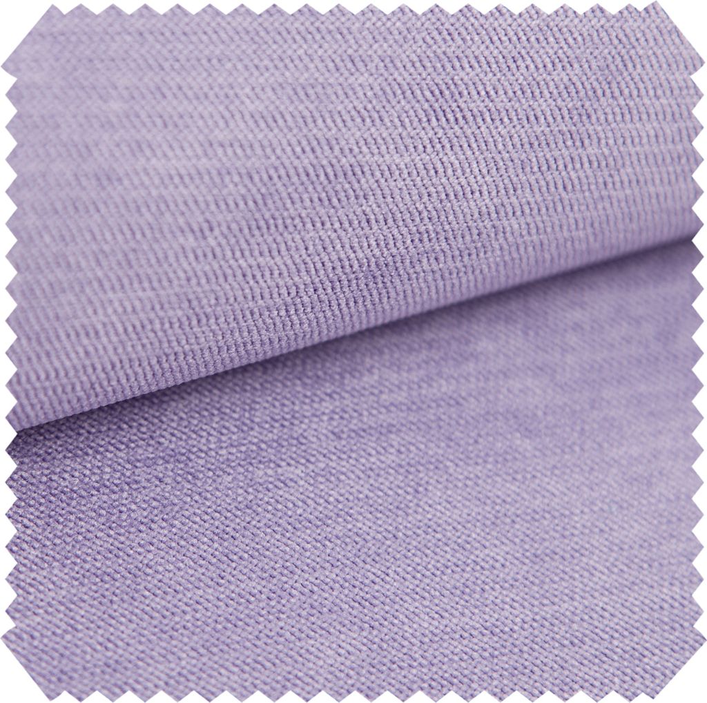 novely ORMONT - Samtiger Chenille-Stoff - Robuster Möbelstoff - Polsterstoff in 18 Farben - Pflegeleichte Meterware 1lfm - Farbe: 10 Lavendel