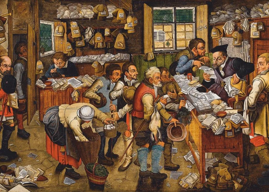 Puzzle d'art 1000 pièces Brueghel le Jeune - Le paiement de la dîme
