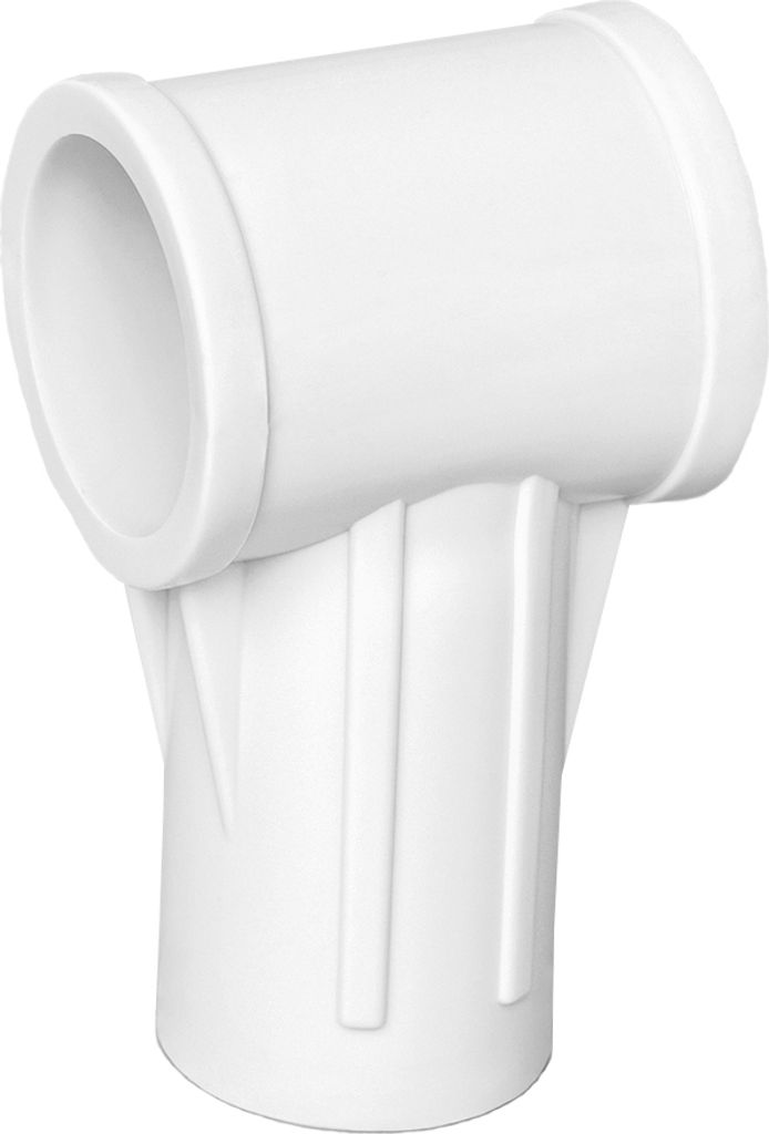 Bestway Ersatzteil T-Verbinder (weiß) für ausgewählte Steel Pro Pools, eckig