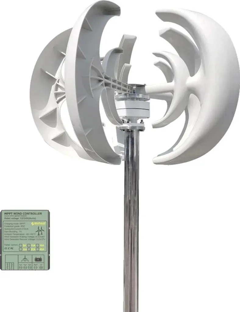 Générateur éolien hors-réseau 12V - Éolienne pour camping-car et chalet