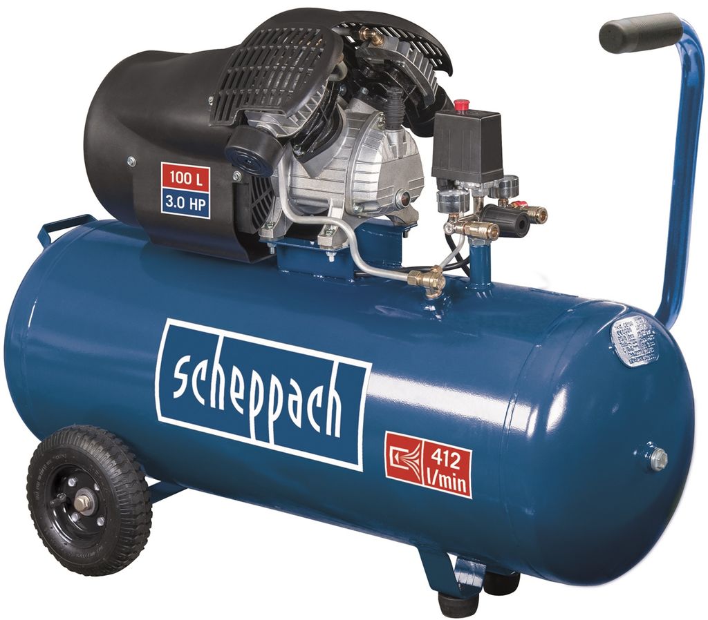 SCHEPPACH SET HC120DC Druckluft Kompressor