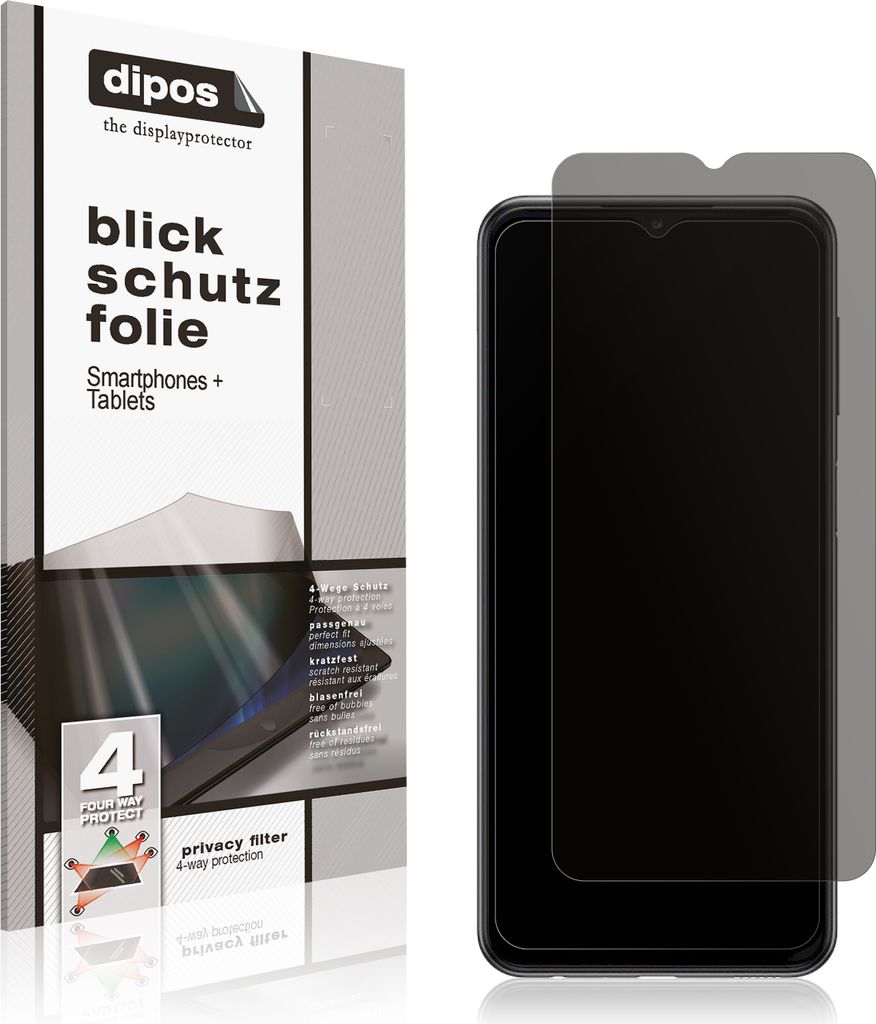 Blickschutzfolie für Samsung Galaxy A23 5G matt Schutzfolie Folie Display Schutz