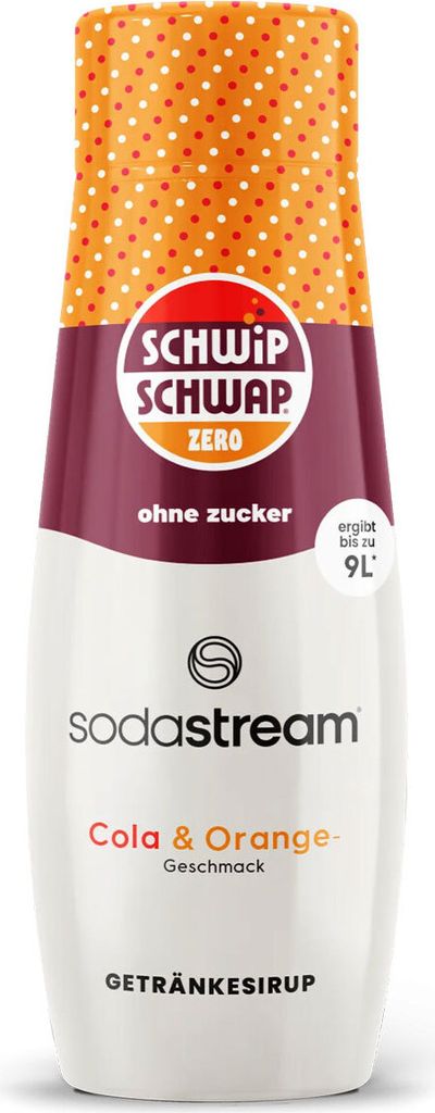 SodaStream SchwipSchwap Geschmack Getränkesirup Zero Zucker Produktbild 