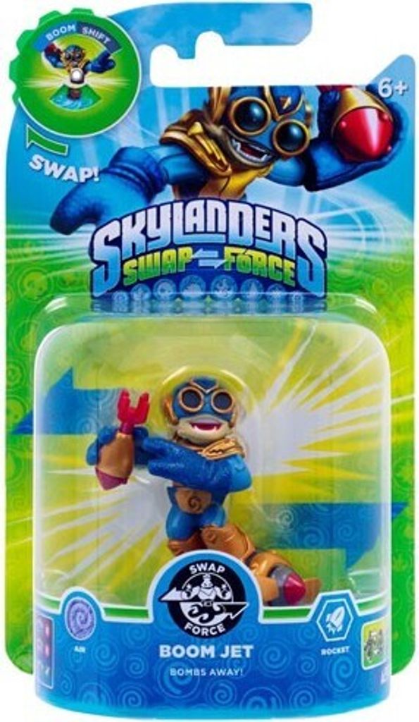 A Skylanders Swap Force action figure in its original packaging.